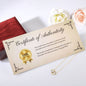 To My Incredible Wife - Happy Valentine's Day - Everlasting Love 10K Solid gold hearts