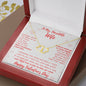 To My Incredible Wife - Happy Valentine's Day - Everlasting Love 10K Solid gold hearts