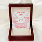 To My Incredible Wife - Happy Valentine's Day - Everlasting Love 10K Solid gold hearts