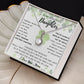 To My Beautiful Daughter - Eternal Hope Necklace - Happy St. Patrick's Day