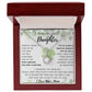 To My Beautiful Daughter - Eternal Hope Necklace - Happy St. Patrick's Day
