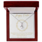 Alluring Beauty Necklace - Happy Easter - Love Mom & Dad
