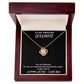 To My Amazing Soulmate - Happy Easter I Love You - Love Knot Necklace