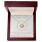 Love Knot Necklace - Happy Easter - Love Mom & Dad