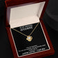 To My Amazing Soulmate - Happy Easter I Love You - Love Knot Necklace