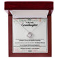 To My Lovely Granddaughter - Forever Find Love and Happiness - Love Knot Necklace