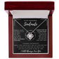 To My Incredible Soulmate - I Will Always Love You - Love Knot Necklace