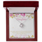 To Our Incredible Daughter - Happy Easter - Love Knot Necklace - Love Mom & Dad