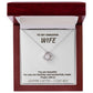To My Amazing Wife - Happy Easter I Love You - Love Knot Necklace