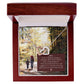 Mom, I can't imagine trying to navigate this world without your steady guidance - Interlocking Hearts Necklace