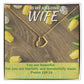 To My Amazing Wife - Happy Easter - Delicate Heart Necklace
