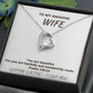 To My Amazing Wife - Happy Easter - Forever Love Necklace