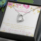 To Our Incredible Granddaughter - Forever Love Necklace - Happy Easter Love Grandma & Grandpa