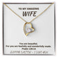 To My Amazing Wife - Happy Easter - Forever Love Necklace