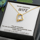 To My Amazing Wife - Happy Easter - Forever Love Necklace