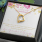 To Our Incredible Granddaughter - Forever Love Necklace - Happy Easter Love Grandma & Grandpa