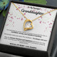 To My Beautiful Granddaughter - I'm Always With You! - Forever Love Necklace